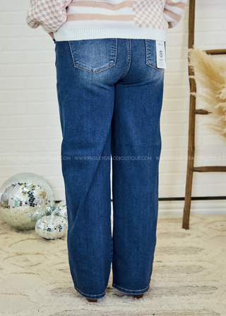 Risen Tummy Control High Rise Jeans