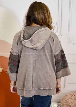 Shadow Trails Hooded Top