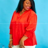 Worthy Vision Top - Orange/Red* FINAL SALE *