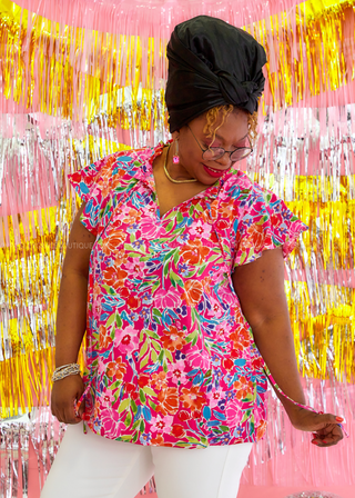 Strawberry Letters Top* FINAL SALE *