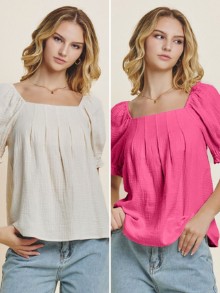 Sandcastle Dreamer Top - 2 Colors - FINAL SALE