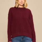 Soft Ribbed Knit Pullover Sweater - PREORDER