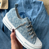 Aman Sneakers - Denim Leopard