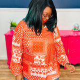 Sunset Cowgirl Top - LAST ONES FINAL SALE