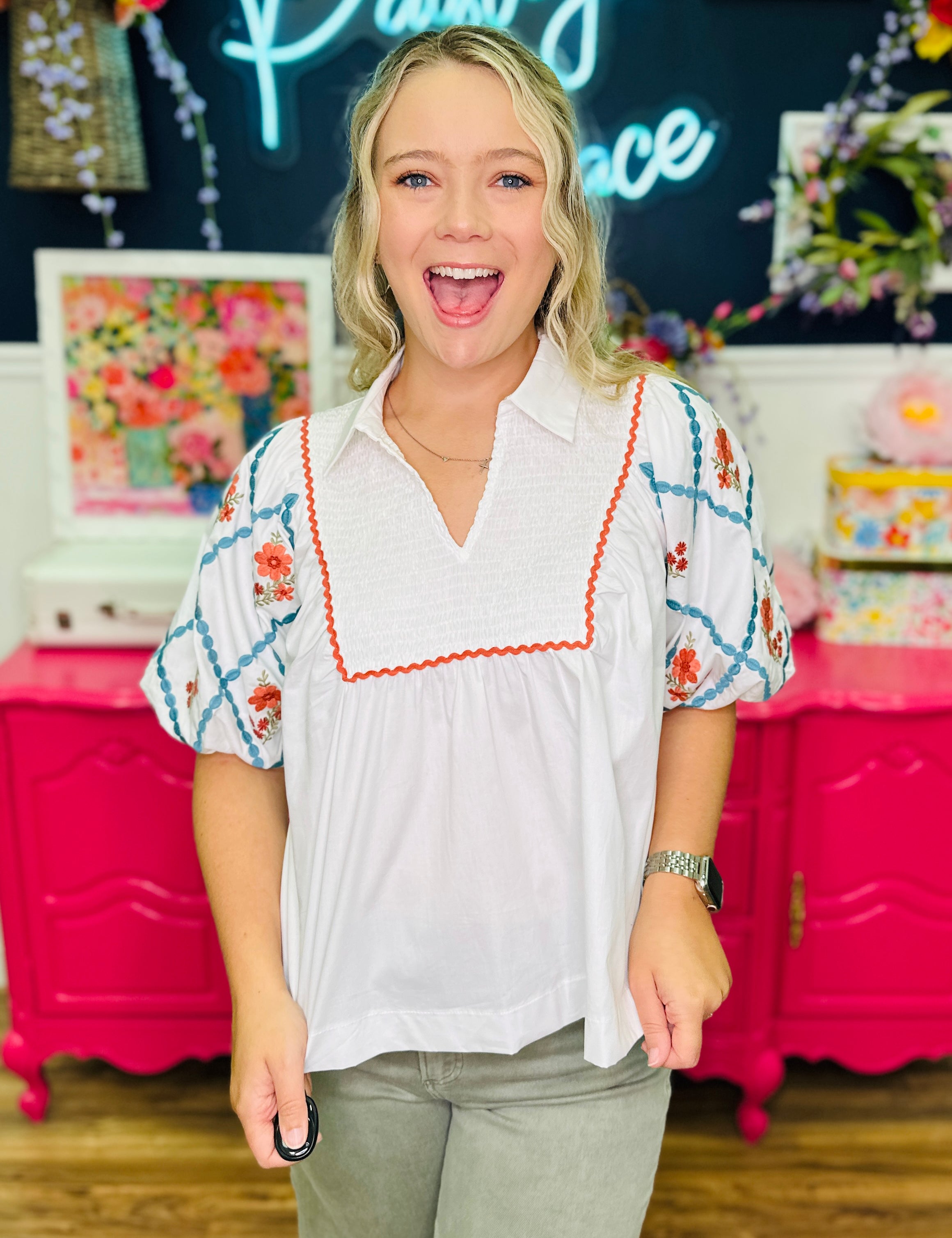 Garden Party Dreams Top