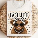 Boujee Belle Cow Tee