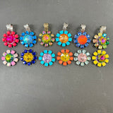 ATG LIVE Crystal Flower Pendant - LOTS OF COLORS!.