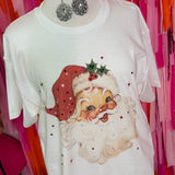 Storybook Santa Boujee Tee