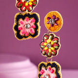 Laura Flower Dangle Earrings - 2 Styles