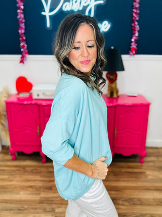 In Good Company Top - Seafoam