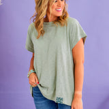 Feeling Blessed Top - Sage* FINAL SALE *