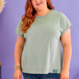 Feeling Blessed Top - Sage* FINAL SALE *