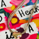 Josephine Heart Necklace - 2 Styles