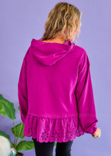 Load image into Gallery viewer, Sophisticated Stroll Hoodie Top - FINAL SALE
