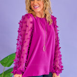 High Standards Top - Magenta* FINAL SALE *
