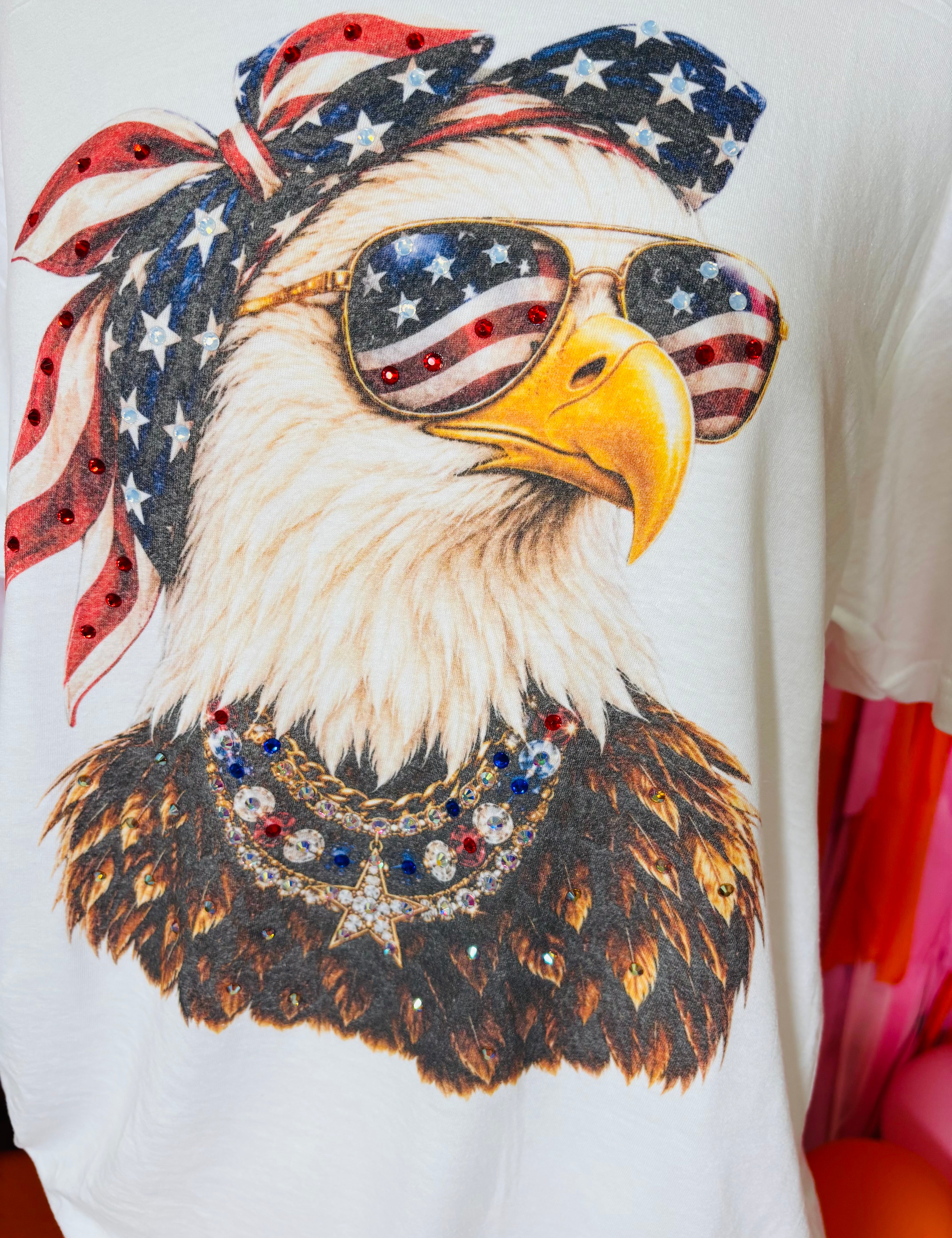 Jackie the Eagle Boujee Tee