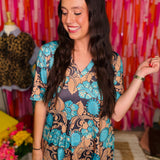 Turquoise Charm Top