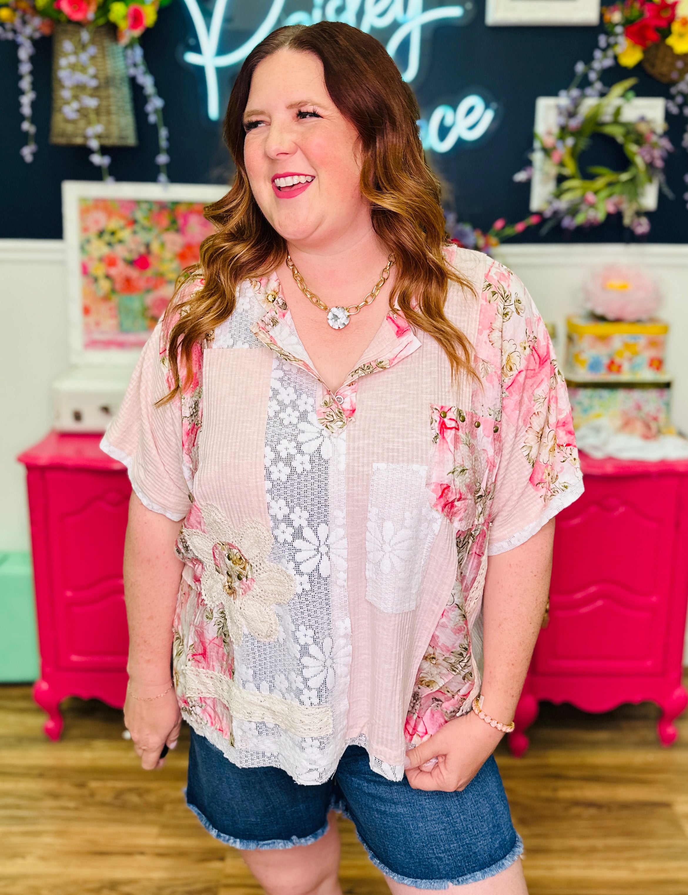 Pink Paradise Top
