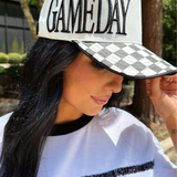 PREORDER- Game Day Checkered Hat