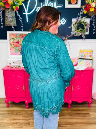 Teal Jacket