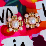 Madeline Pearl Earrings