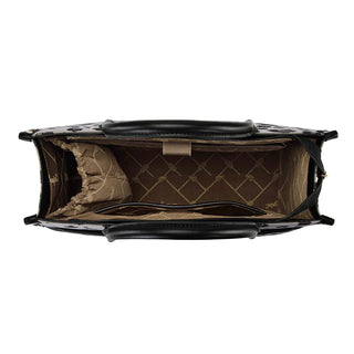 Wrangler Leopard Print Oversized Tote with Strap - Black