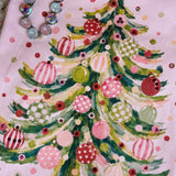 Confetti Christmas Boujee Tee