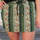 PREORDER - Paisley Manor Skort