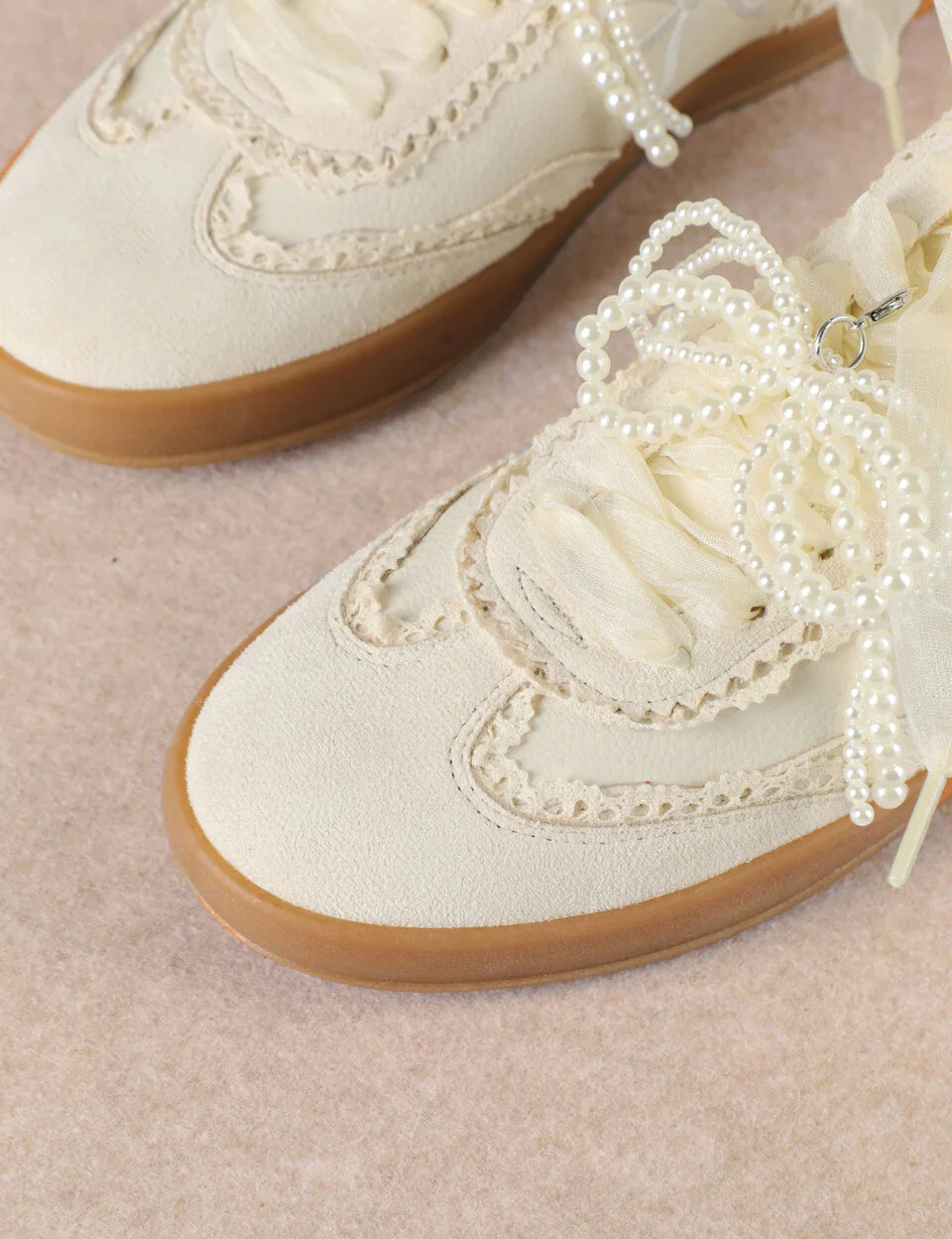 Julie Sneakers - Ivory - LAST ONES FINAL SALE