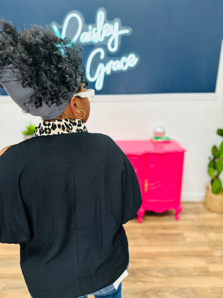 Urban Safari Top - Black