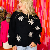 All Day Comfort Sweater By POL - Black