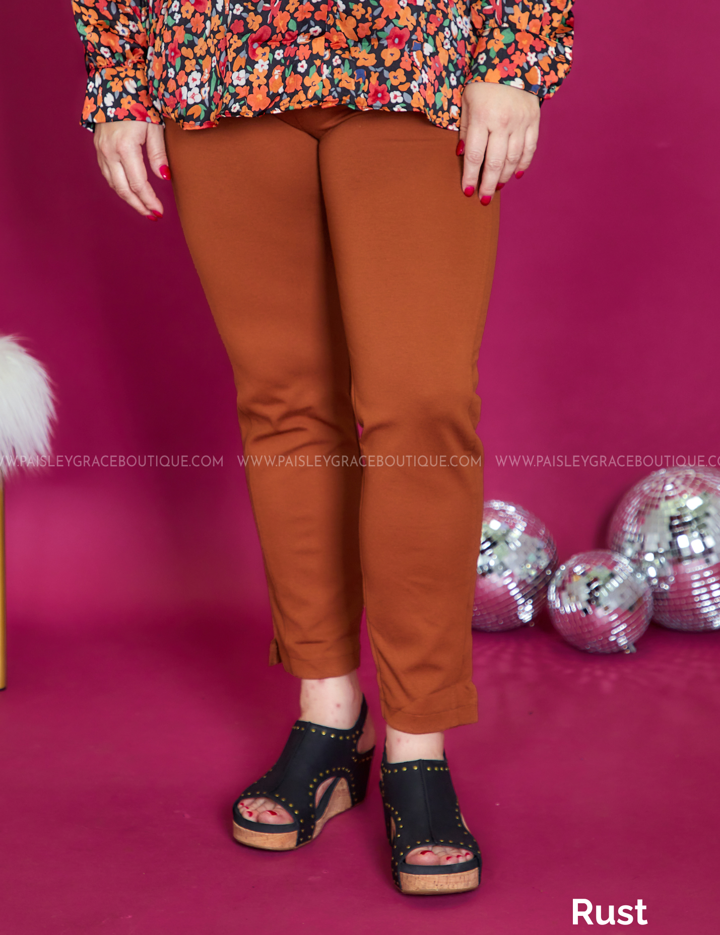 Chic Solid 28” Skinny Pants - FALL* LAST ONES FINAL SALE *