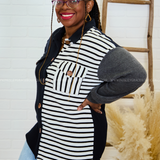 Stripe It Up Shacket* FINAL SALE *