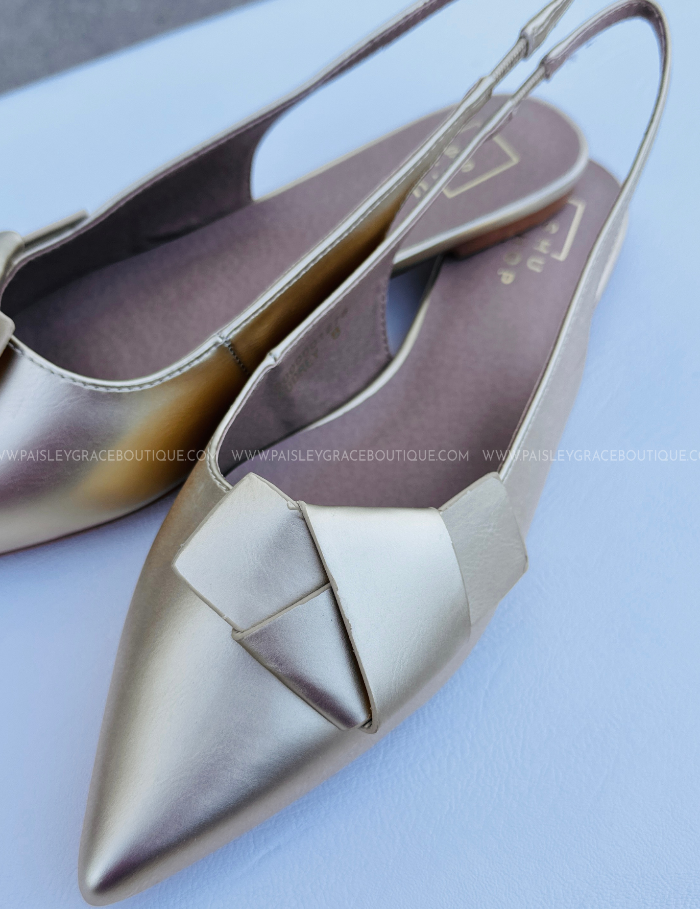 Audrey Flats by Shu Shop - Gold - LAST ONES FINAL SALE