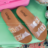 Main Squeeze Wedges by Corkys - Clear* FINAL SALE *