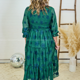 Dreams Take The Lead Dress - Dark Green* FINAL SALE *