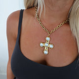 Ada Cross Necklace - PREORDER