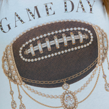 Game Day Football Boujee Tee - PGB Exclusive