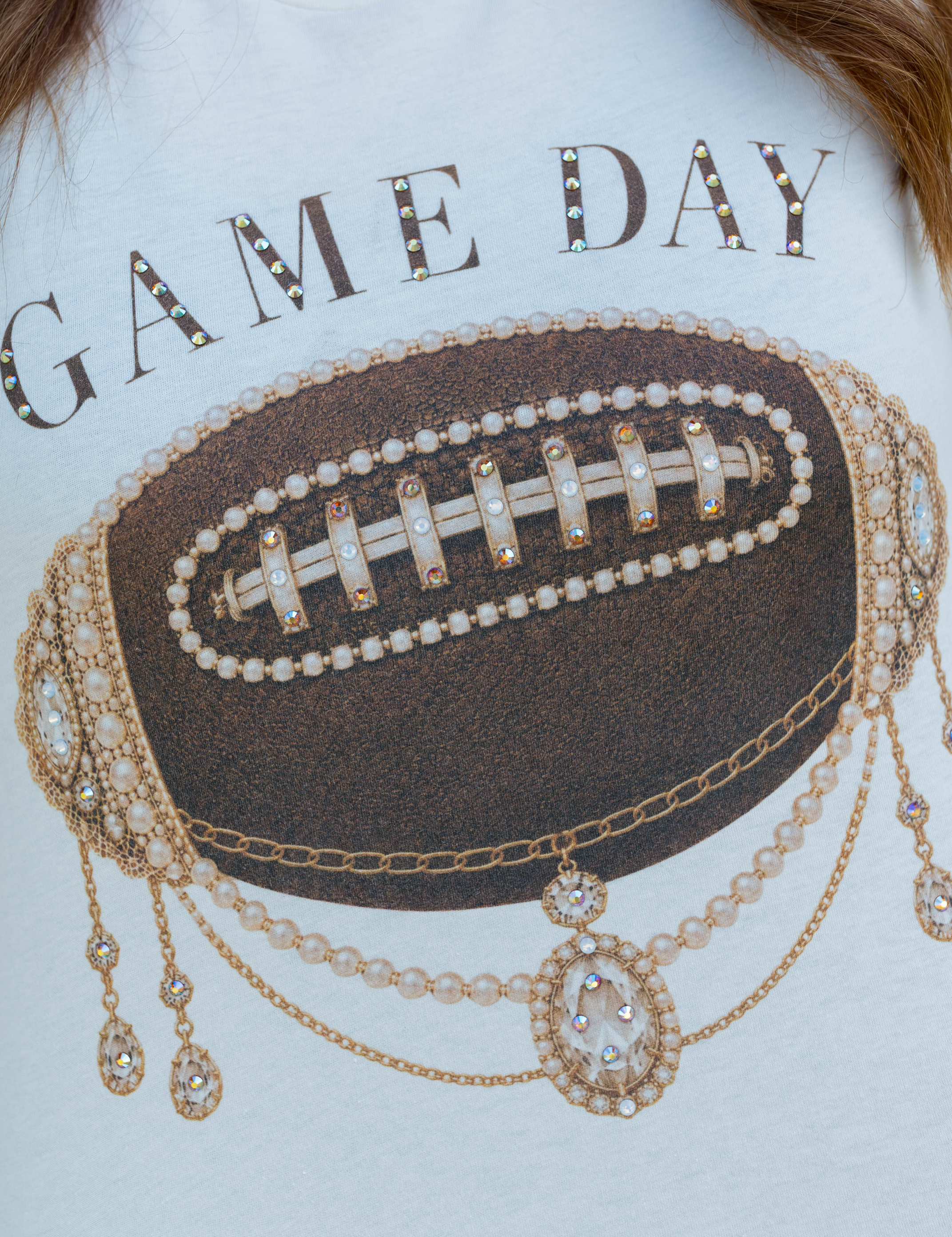 Game Day Football Boujee Tee - PGB Exclusive