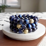 Jenna Chunky Beaded Stretch Bracelet Set – 3 Styles