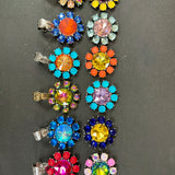 ATG LIVE Crystal Flower Pendant - LOTS OF COLORS!.
