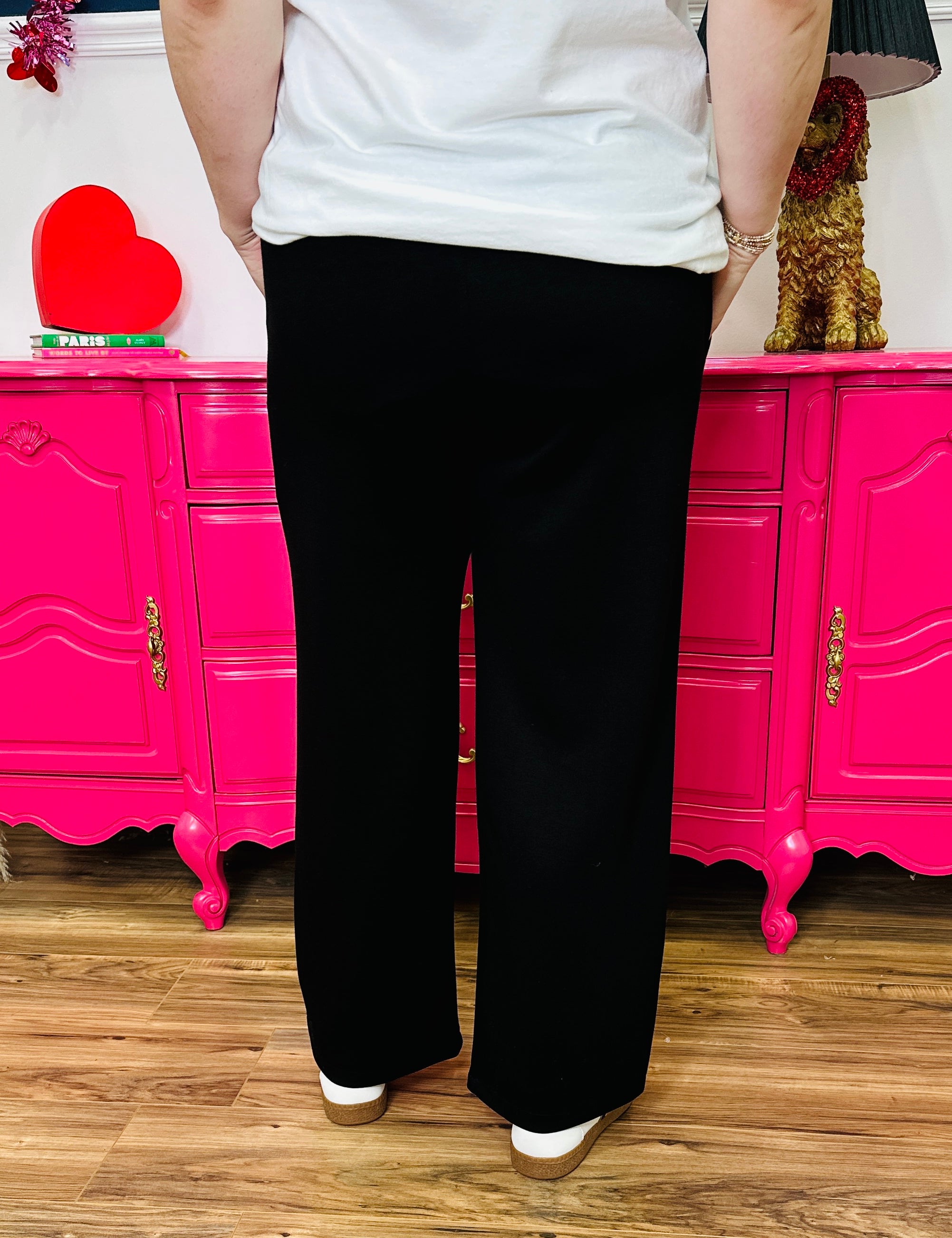 Floating In Clouds Pants - Black