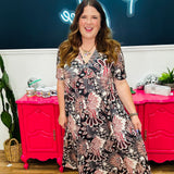 Burgundy Bay Breeze Dress - FINAL SALE