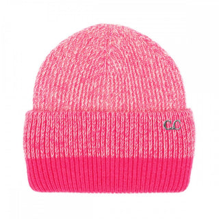 CC Two Tone Beanie - Cream