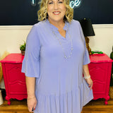 Dear Scarlett Lizzy Sunday Dress - Lush Lavender - FINAL SALE