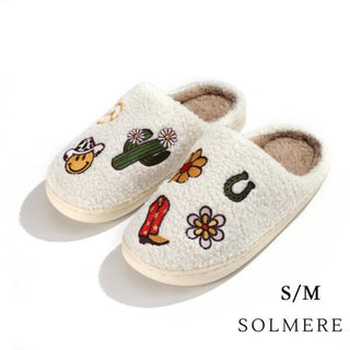 Plush Slippers - Western Variety