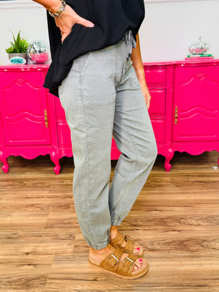 Waiting For Fun Joggers By Mica