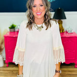 Something Else Top - Beige - LAST ONES FINAL SALE