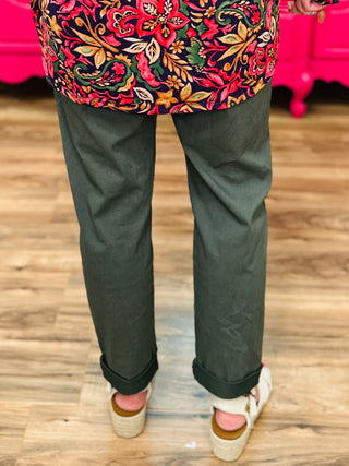 Magic Pants - Dark Olive