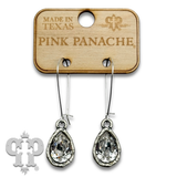 Austrian Small Crystal Teardrop Earring - 2 Styles